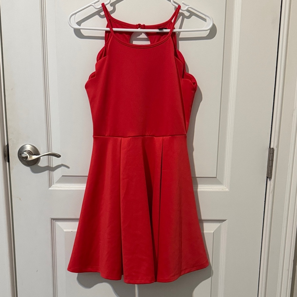Zunie Elegant Red Formal Kids Dress
